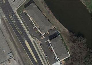Fox Crossing Apartments Aerial Photo