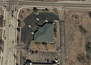 Bradford Plaza Aerial Image