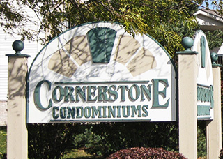 Cornerstone Commons Sign