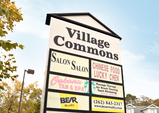 Village Commons Sign